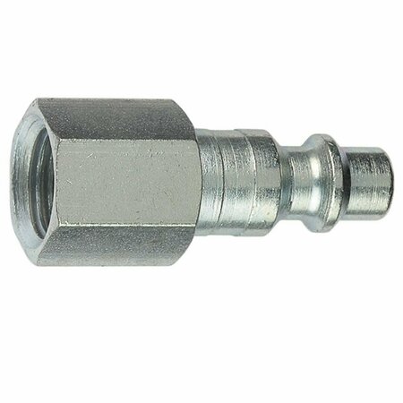 FORNEY Ind/Milton Style Plug, 1/4 in x 1/4 in FNPT 75238